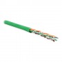 Hyperline UUTP4-C5E-P24-IN-PVC-GN-305 (305 м) Кабель витая пара, неэкранированная U/UTP, категория 5e, 4 пары (24 AWG), многожильный (patсh), PVC, -20°C – +75°C, зеленый Hyperline UUTP4-C5E-P24-IN-PVC-GN-305 (305 м) Кабель витая пара, неэкранированная U/UTP, категория 5e, 4 пары (24 AWG), многожильный (patсh), PVC, -20°C – +75°C, зеленый