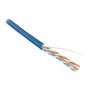 Hyperline UUTP4-C5E-S24-IN-LSZH-BL-305 (305 м) Кабель витая пара, неэкранированная U/UTP, категория 5e, 4 пары (24 AWG), одножильный (solid), LSZH, нг(А)-HF, -20°C – +75°C, синий - гарантия: 15 лет компонентная, 25 лет системная Hyperline UUTP4-C5E-S24-IN-LSZH-BL-305 (305 м) Кабель витая пара, неэкранированная U/UTP, категория 5e, 4 пары (24 AWG), одножильный (solid), LSZH, нг(А)-HF, -20°C – +75°C, синий - гарантия: 15 лет компонентная, 25 лет системная