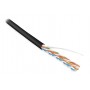 Hyperline UUTP4-C5E-S24-IN-PVC-BK-305 (305 м) Кабель витая пара, неэкранированная U/UTP, категория 5e, 4 пары (24 AWG), одножильный (solid), PVC, -20°C – +75°C, черный - гарантия: 15 лет компонентная; 25 лет системная Hyperline UUTP4-C5E-S24-IN-PVC-BK-305 (305 м) Кабель витая пара, неэкранированная U/UTP, категория 5e, 4 пары (24 AWG), одножильный (solid), PVC, -20°C – +75°C, черный - гарантия: 15 лет компонентная; 25 лет системная