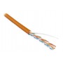 Hyperline UUTP4-C5E-S24-IN-PVC-OR-305 (305 м) Кабель витая пара, неэкранированная U/UTP, категория 5e, 4 пары (24 AWG), одножильный (solid), PVC, -20°C – +75°C, оранжевый - гарантия: 15 лет компонентная; 25 лет системная Hyperline UUTP4-C5E-S24-IN-PVC-OR-305 (305 м) Кабель витая пара, неэкранированная U/UTP, категория 5e, 4 пары (24 AWG), одножильный (solid), PVC, -20°C – +75°C, оранжевый - гарантия: 15 лет компонентная; 25 лет системная