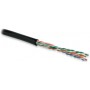 Hyperline UUTP4-C5E-S24-OUT-PE-BK-500 (500 м) Кабель витая пара, неэкранированный U/UTP, категория 5e, 4 пары(24 AWG), одножильный (solid), внешний, PE, -40°C - +60°C, черный - гарантия: 15 лет компонентная Hyperline UUTP4-C5E-S24-OUT-PE-BK-500 (500 м) Кабель витая пара, неэкранированный U/UTP, категория 5e, 4 пары(24 AWG), одножильный (solid), внешний, PE, -40°C - +60°C, черный - гарантия: 15 лет компонентная