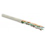 Hyperline UUTP4-C6-P24-NCR-IN-LSZH-GY-100 (100 м) Кабель витая пара, неэкранированная U/UTP, категория 6, 4 пары (24 AWG), многожильный (patсh), без разделителя, LSZH, нг(А)-HF, –20°C–+75°C, серый Hyperline UUTP4-C6-P24-NCR-IN-LSZH-GY-100 (100 м) Кабель витая пара, неэкранированная U/UTP, категория 6, 4 пары (24 AWG), многожильный (patсh), без разделителя, LSZH, нг(А)-HF, –20°C–+75°C, серый