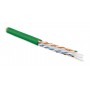 Hyperline UUTP4-C6-S23-IN-LSZH-GN-100 (100 м) Кабель витая пара U/UTP, категория 6, 4 пары (23 AWG), одножильный (solid), с разделителем, LSZH, нг(А)-HF, –20°C – +75°C, зеленый - гарантия:15 лет компонентная, 25 лет системная Hyperline UUTP4-C6-S23-IN-LSZH-GN-100 (100 м) Кабель витая пара U/UTP, категория 6, 4 пары (23 AWG), одножильный (solid), с разделителем, LSZH, нг(А)-HF, –20°C – +75°C, зеленый - гарантия:15 лет компонентная, 25 лет системная