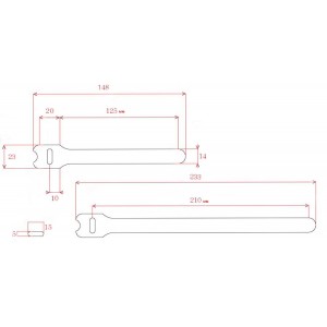 Hyperline WAS-210-GN Хомут для кабеля, липучка с мягкой застежкой, 210x14 мм, зеленый Hyperline WAS-210-GN Хомут для кабеля, липучка с мягкой застежкой, 210x14 мм, зеленый