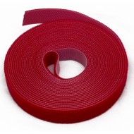 Hyperline WASNR-5x9-RD Лента (липучка) в рулоне, ширина 9 мм, длина 5 м, красная