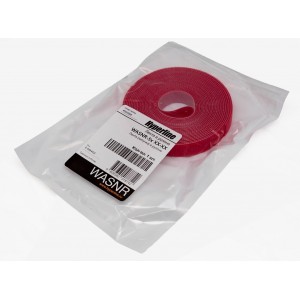 Hyperline WASNR-5x9-RD Лента (липучка) в рулоне, ширина 9 мм, длина 5 м, красная Hyperline WASNR-5x9-RD Лента (липучка) в рулоне, ширина 9 мм, длина 5 м, красная